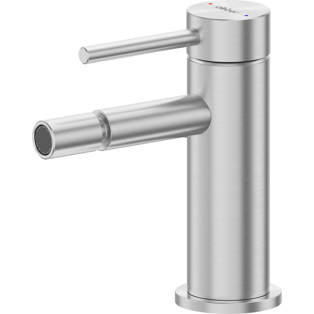 Изображение товара Смеситель ABBER Wasser Kreis 316 для биде, сталь брашированная AF8124BST