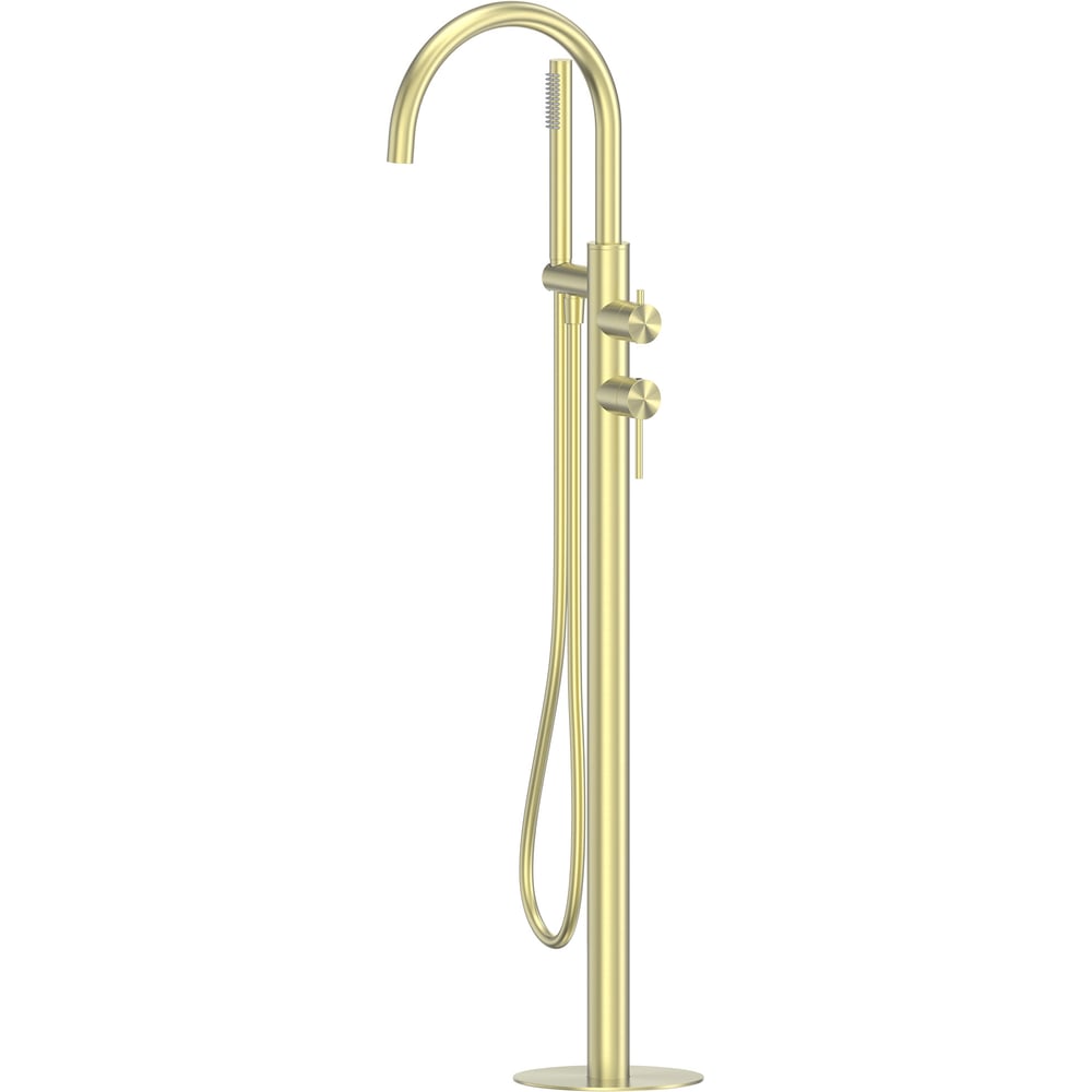 Изображение товара Напольный смеситель для ванны ABBER Wasser Kreis 316 с золотым покрытием