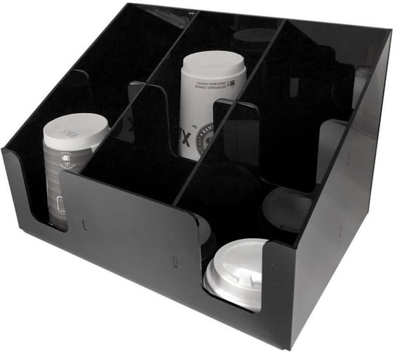 Изображение товара Диспенсер горка под стаканы megaposm 6 секций 200x300x200 КН 15063