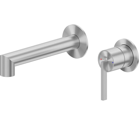 Изображение товара Смеситель ABBER Perfekte 316 скрытый монтаж для раковины, сталь брашированная AF8A12BST