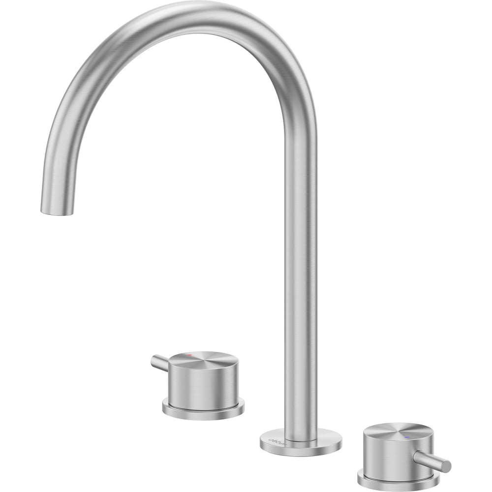 Изображение товара Смеситель ABBER Wasser Kreis 316 для раковины, сталь брашированная AF8108BST-M