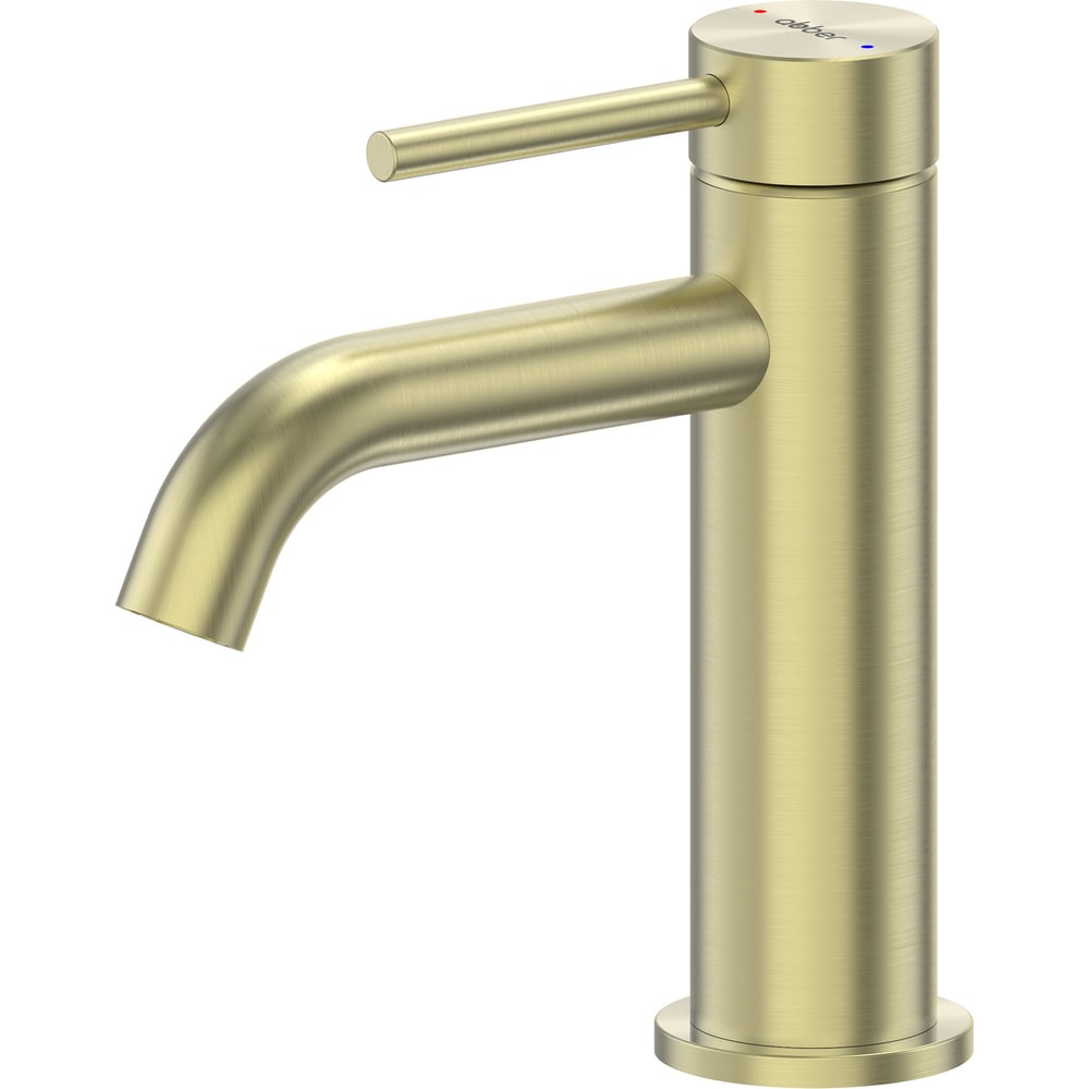 Изображение товара Смеситель ABBER Wasser Kreis 316 для раковины, золото брашированное AF8110BG