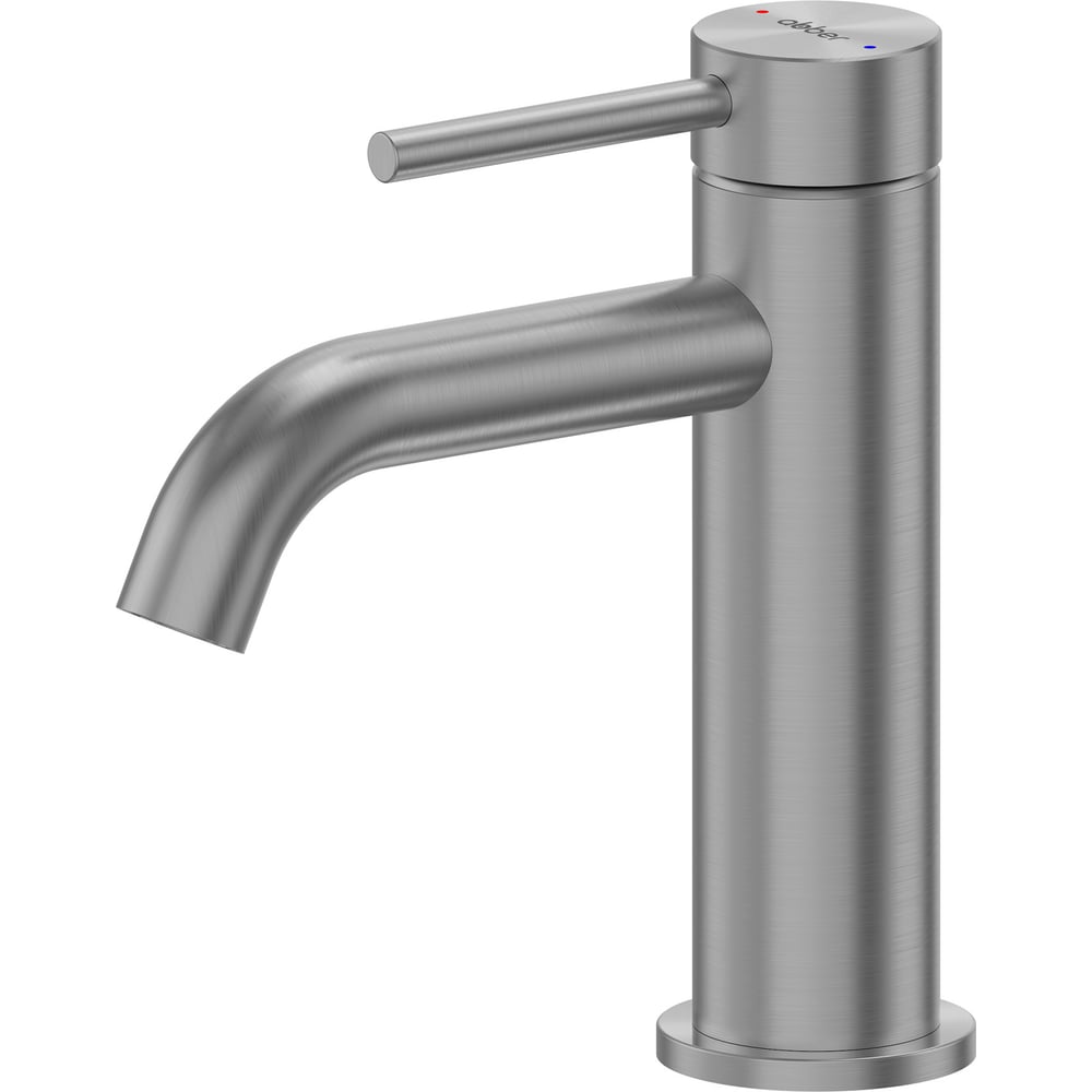 Изображение товара Смеситель для раковины ABBER Wasser Kreis 316 из нержавеющей стали брашированный