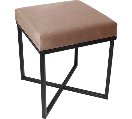 Изображение товара Пуф GreenWeen CRUZ черный/мокко GW-CRUZ-400B