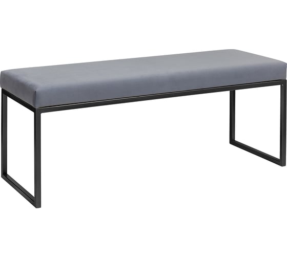 Изображение товара Банкетка GreenWeen ALBA черная/светло-голубой GW-ALBA-LB-110B