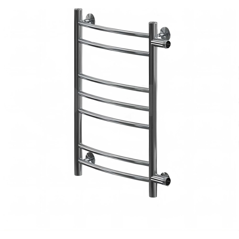 Изображение товара Полотенцесушитель водяной 600х500 мм Сварком хром нержавеющая сталь