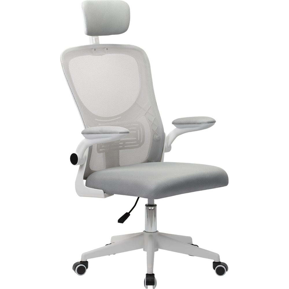 Изображение товара Офисное кресло Cromex Dynamic CH-699 с регулируемыми подлокотниками ажурной сеткой и механизмом вра