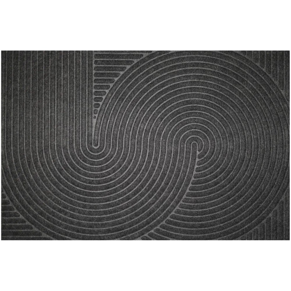 Изображение товара Коврик придверный влаговпитывающий Blabar 120х90 серый прямоугольный