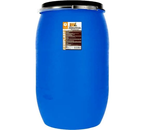 Изображение товара Добавка в штукатурные и кладочные цементные растворы APIS CEMPLAST (бочка; 140 кг) 4665296517425