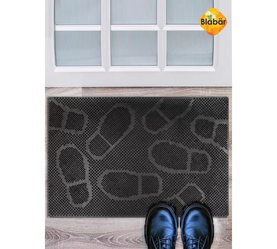 Изображение товара Коврик резиновый придверный Blabar 40х60, для обуви 93717