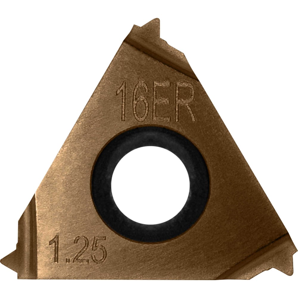 Изображение товара Пластина токарная сменная Carbon IT16ER125ISO6036 1 шт для нарезания наружной резьбы