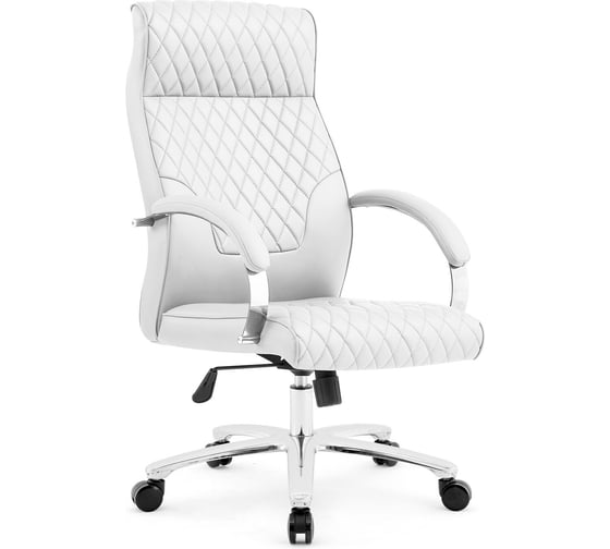 Изображение товара Кресло компьютерное GRAMBER модель  (белый, хром) D17