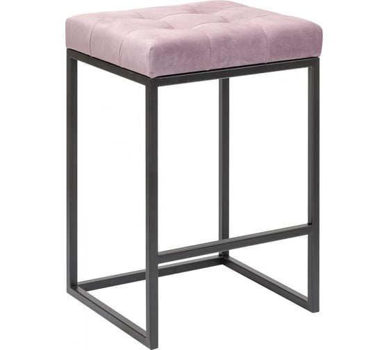 Изображение товара Полубарный стул GreenWeen SOHO черный/Dusty Pink GW-SOHO-B-DP