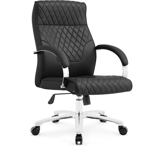 Изображение товара Кресло компьютерное GRAMBER модель  (черный, хром) D16