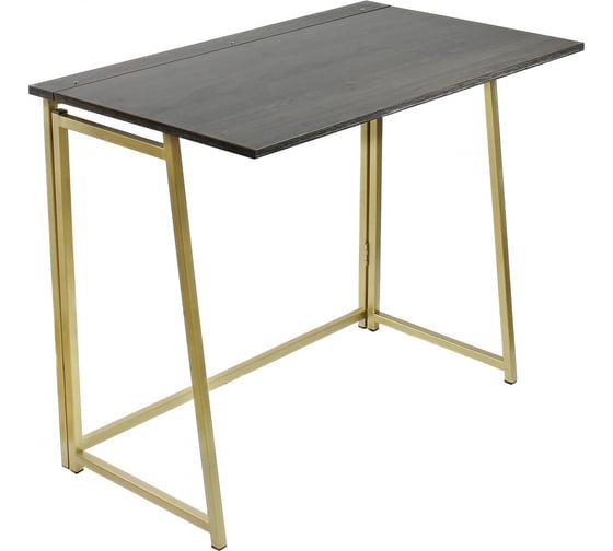 Изображение товара Складной стол GreenWeen SKANDI золотой/дуб графит GW-SK-G-G