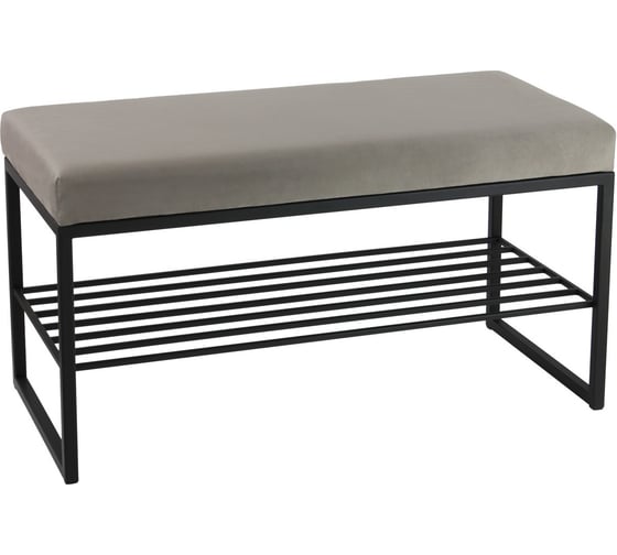 Изображение товара Банкетка GreenWeen RUBY MINI черный/серый GW-RUBYMINI-G-850B