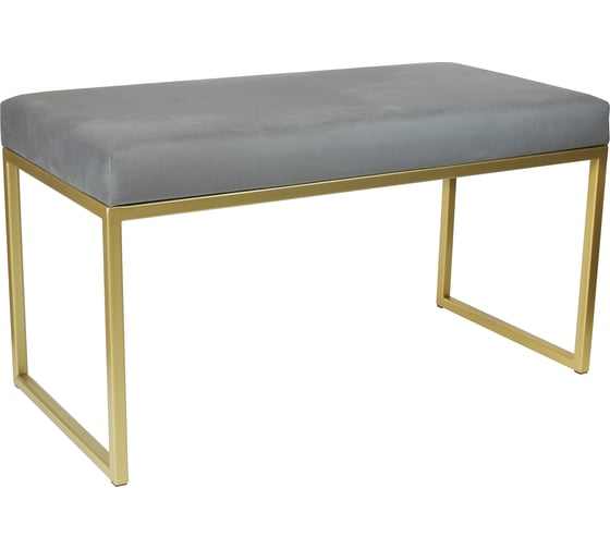 Изображение товара Банкетка GreenWeen ALBA MINI золотой/светло-голубой GW-ALBAMINI-LB-850G