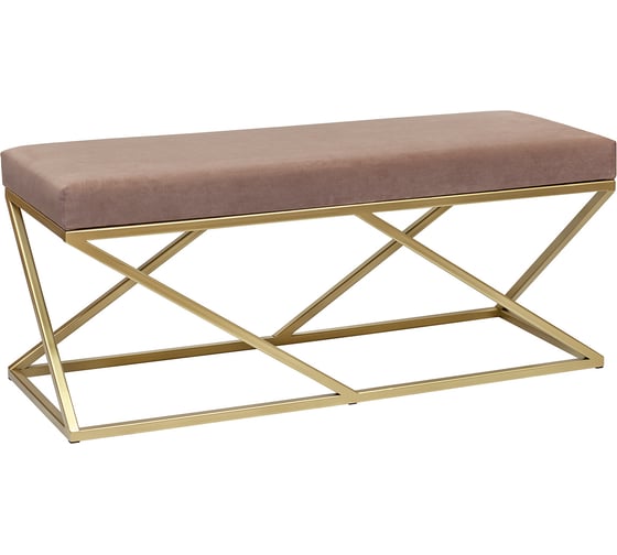 Изображение товара Банкетка GreenWeen ZUMA золотая/мокко GW-ZUMA-M-110G