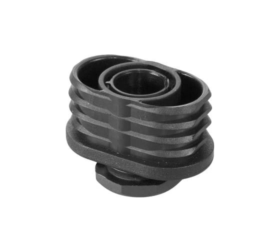 Изображение товара Опора мебельная регулируемая Миниворкс пластиковая 30х50 мм, серия PRQ, стенка 1.5-2.0 мм, цвет черный – (2 шт.) PRO50X30X1,5-2