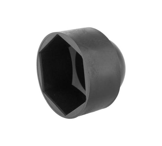 Изображение товара Колпачок на болт/гайку Миниворкс пластиковый М39, цвет черный – (1 шт.) TPD39