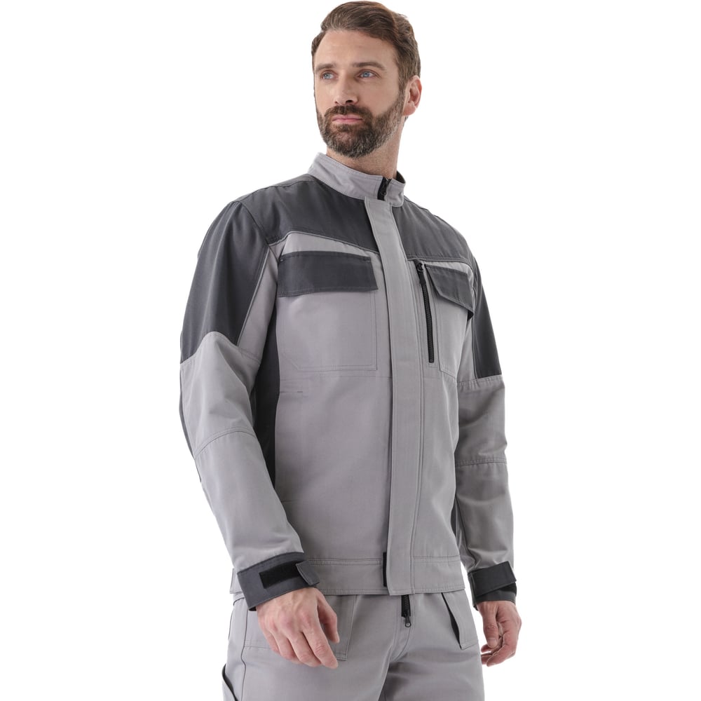 Изображение товара Костюм URSUS НОВАТОР мужской светло-серый/темно-серый 48-50 водоотталкивающий световозвращающая пол