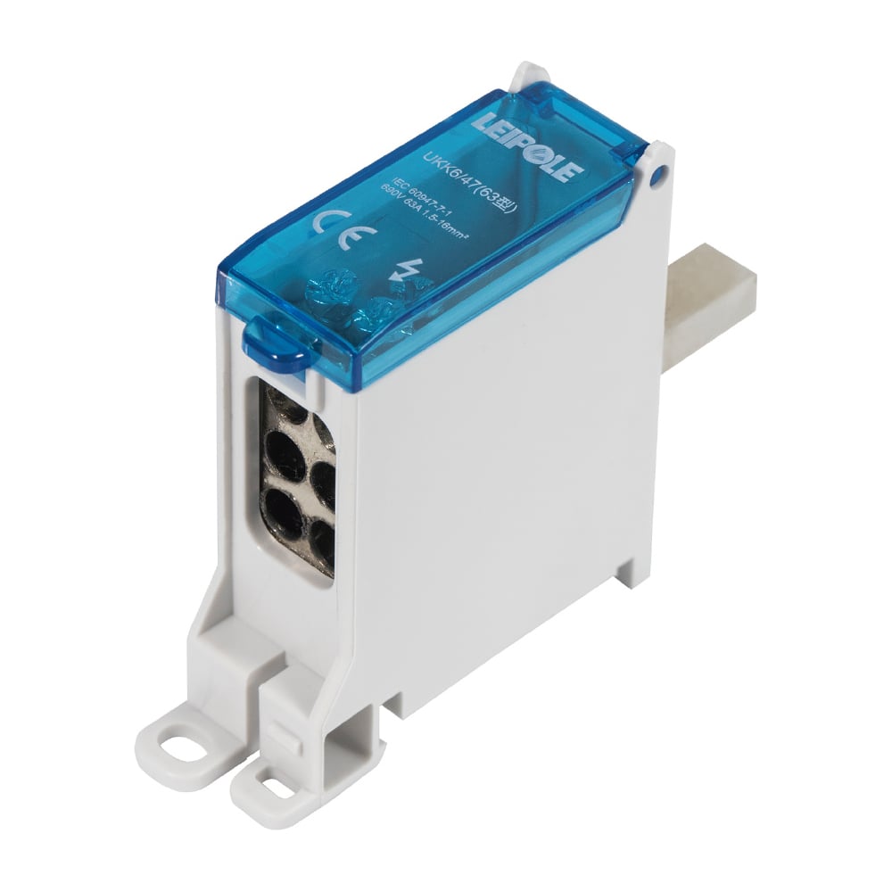 Изображение товара Распределительная коробка Leipole 63А на DIN-рейку 690В