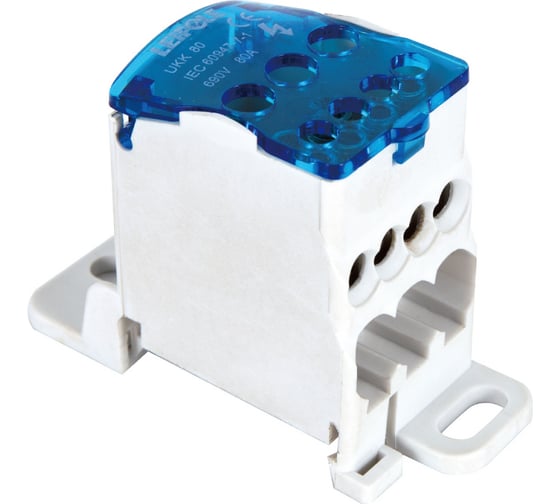 Изображение товара Распределительная коробка Leipole 80А, 690В, с гальванопокрытием UKK80A 5012.006