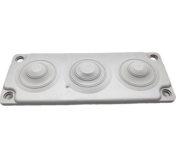 Изображение товара Кабельный мембранный ввод Leipole 8-12мм*4, 30-60мм*1, 24-54мм*2 MC3 9014.117