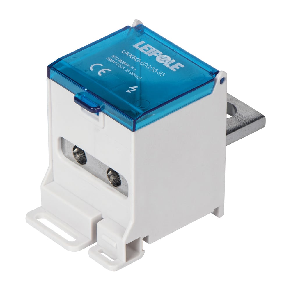 Изображение товара Распределительный блок Leipole 600А 690В на DIN-рейку UKK6G-600/35-95/2x25