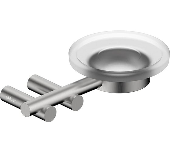 Изображение товара Мыльница ABBER с держателем Osten 316 сталь брашированная AA1858BST