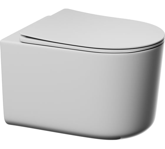 Изображение товара Унитаз ABBER Ultra подвесной белый с ультратонким ободком AC1302