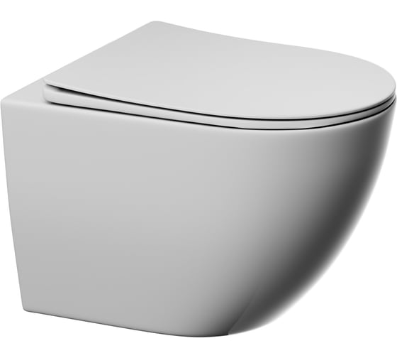 Изображение товара Унитаз ABBER Ultra подвесной белый с ультратонким ободком AC1301