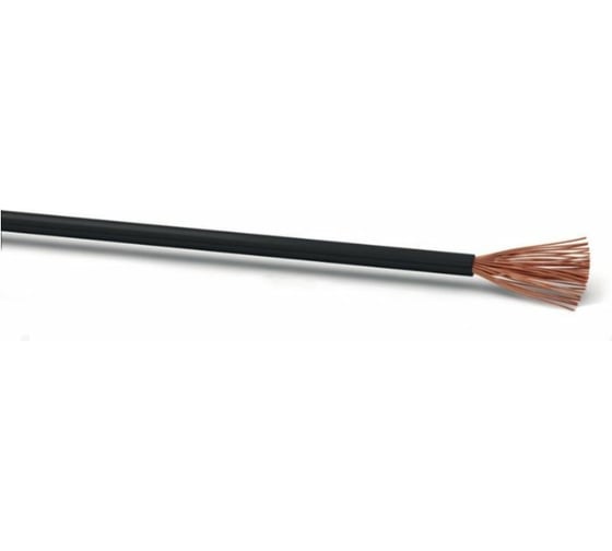 Изображение товара Кабель BERNER FLY черный катушка 100 м 344127