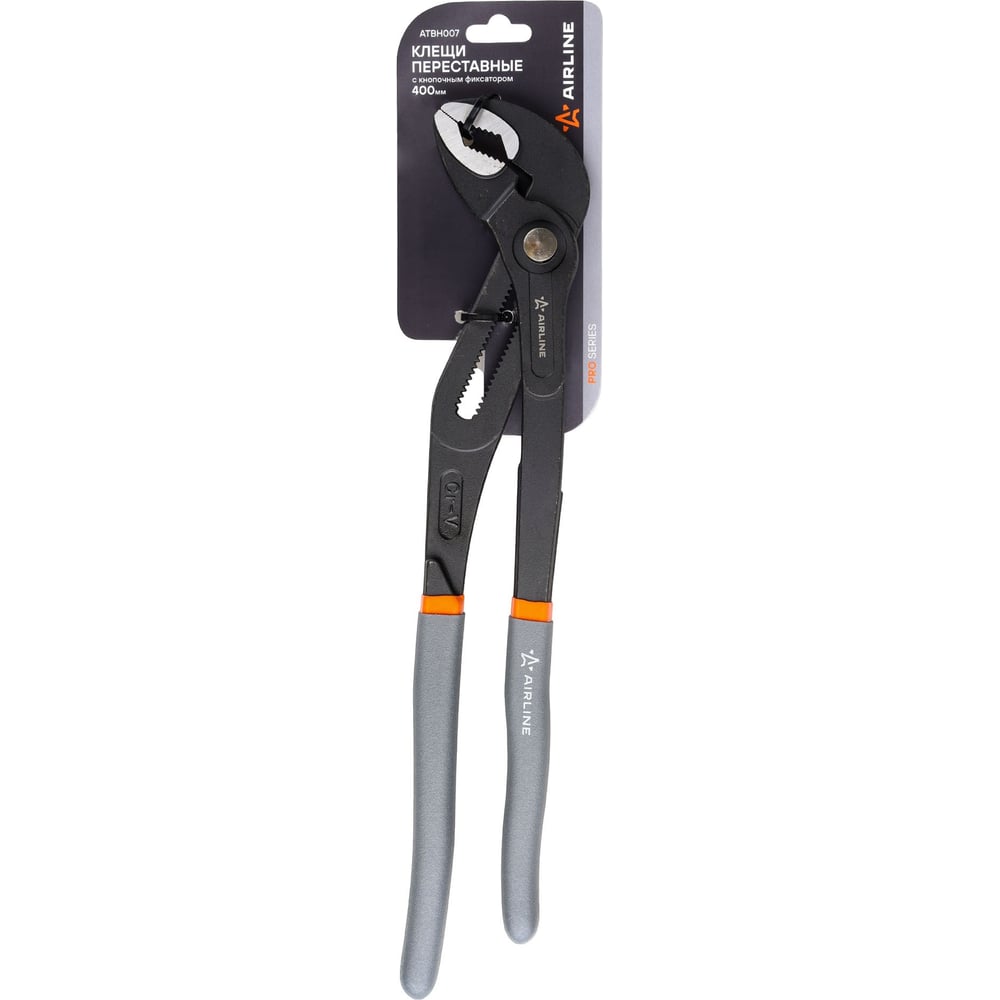 Изображение товара Клещи переставные Airline PRO 400 мм с кнопочным фиксатором