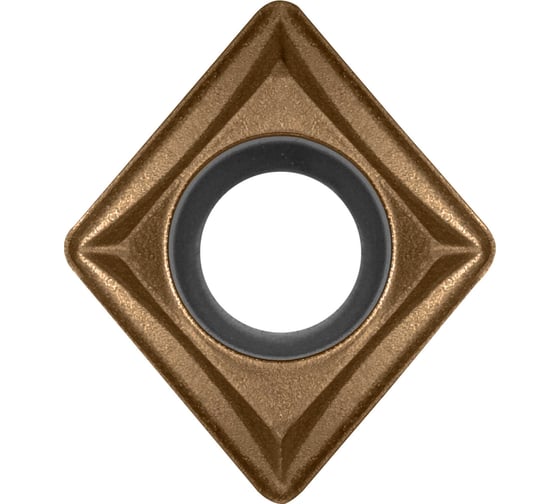 Изображение товара Пластина токарная сменная неперетачиваемая Carbon TICCMT09T308PG2572 для точения цилиндрических поверхностей 899037