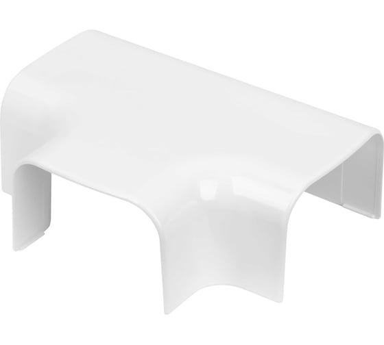 Изображение товара Тройник накладной Рувинил 90 градусов для РКК 100х67 Арктика белый 2 шт ТРН-100х67