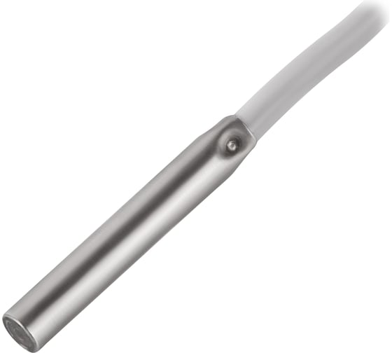 Изображение товара Индуктивный датчик ТЕКО ISB CC02B8-31P-1,5-LS4 Sn=1,5 мм,Корпус 4х4x25,Алюминий,заподлицо,10...30DC,PNP NO,IP68, Разъем 00-00024932