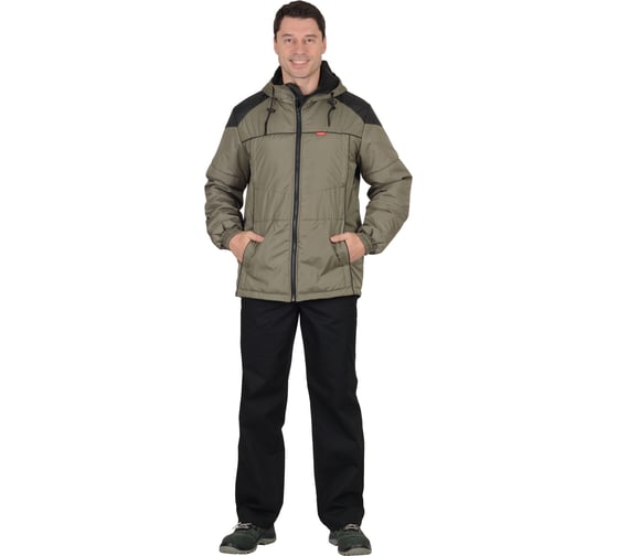 Изображение товара Куртка СИРИУС Спринтер мужская, оливковая с черным р. 104-108/182-188 104766