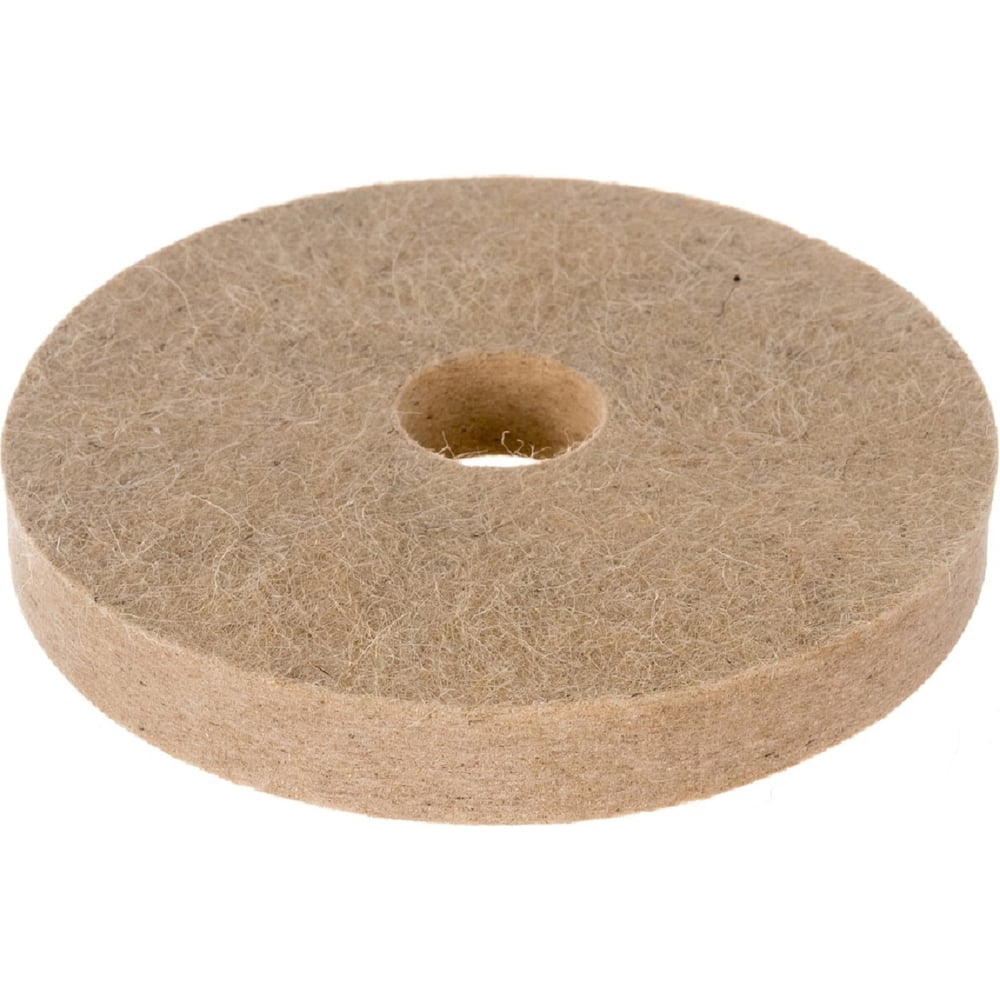 Изображение товара Полировальный круг Diamond Industrial 125 мм войлок жесткая для профессиональной обработки поверхно