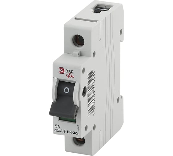 Изображение товара Выключатель нагрузки ЭРА PRO NO902168 ВН32 1P 25A Б0048883
