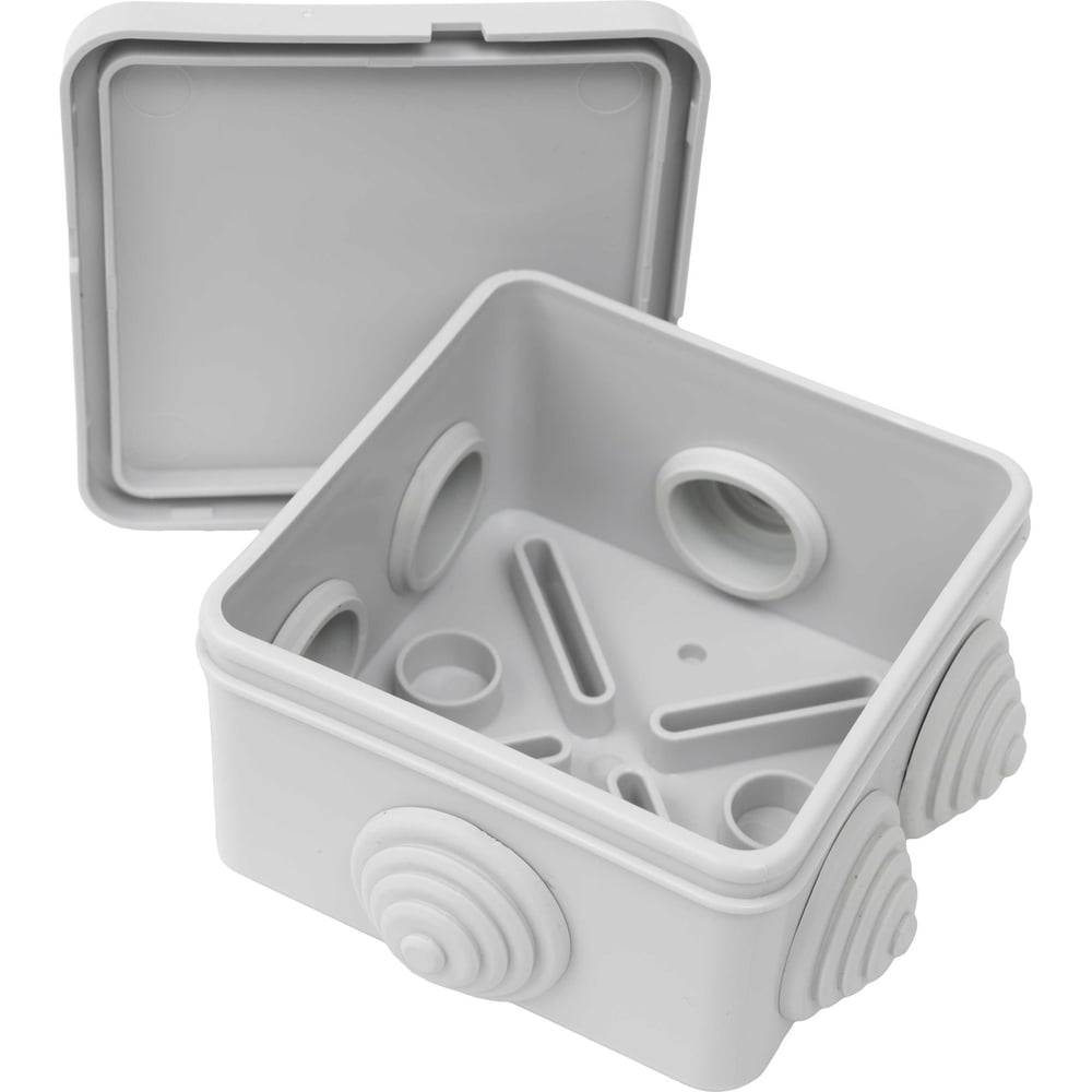 Изображение товара Гигант Коробка распределительная о.п 70х70х40 IP44 для наружного монтажа