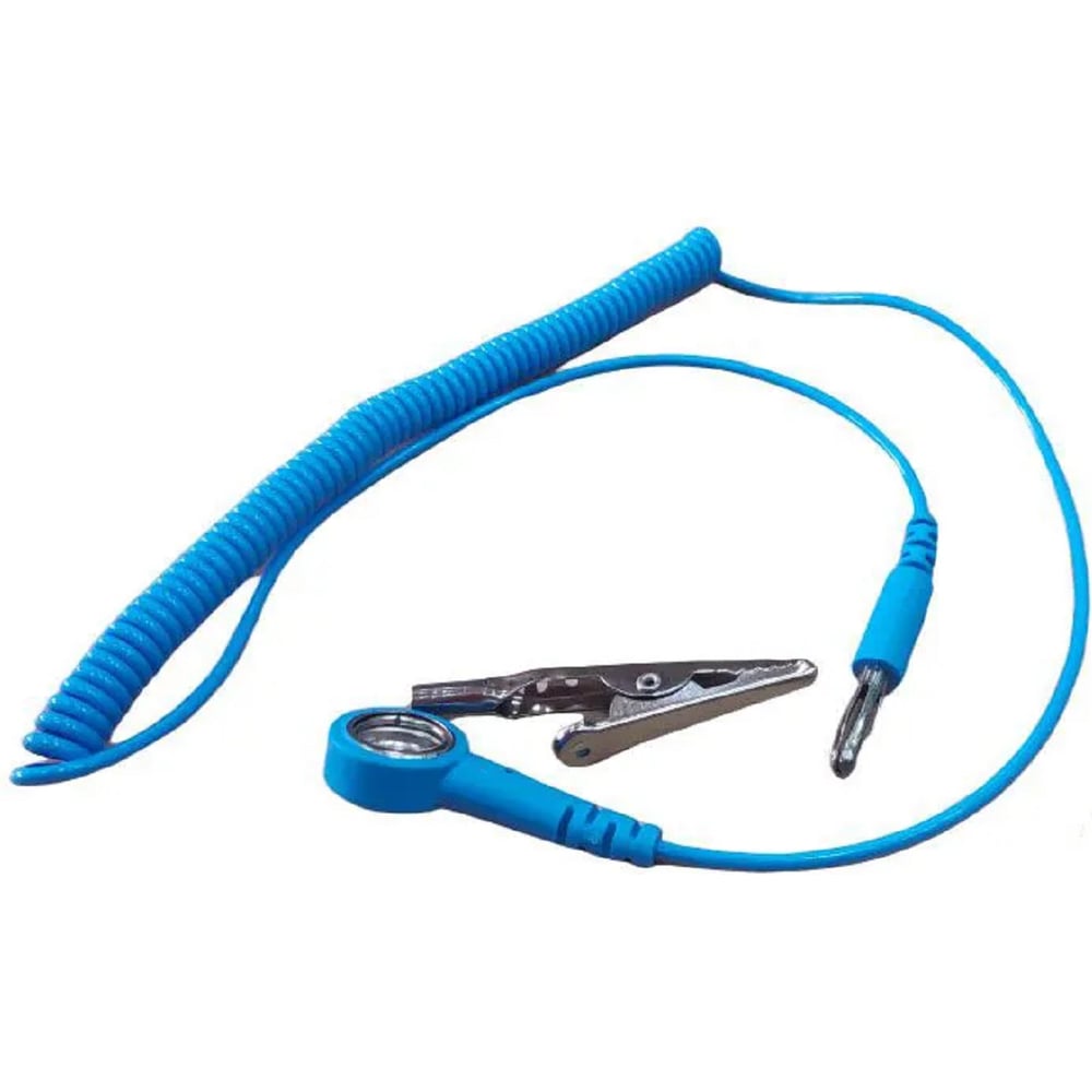 Изображение товара Спиральный заземляющий провод НПО ДиОД LN-1591106 1.8 м голубой