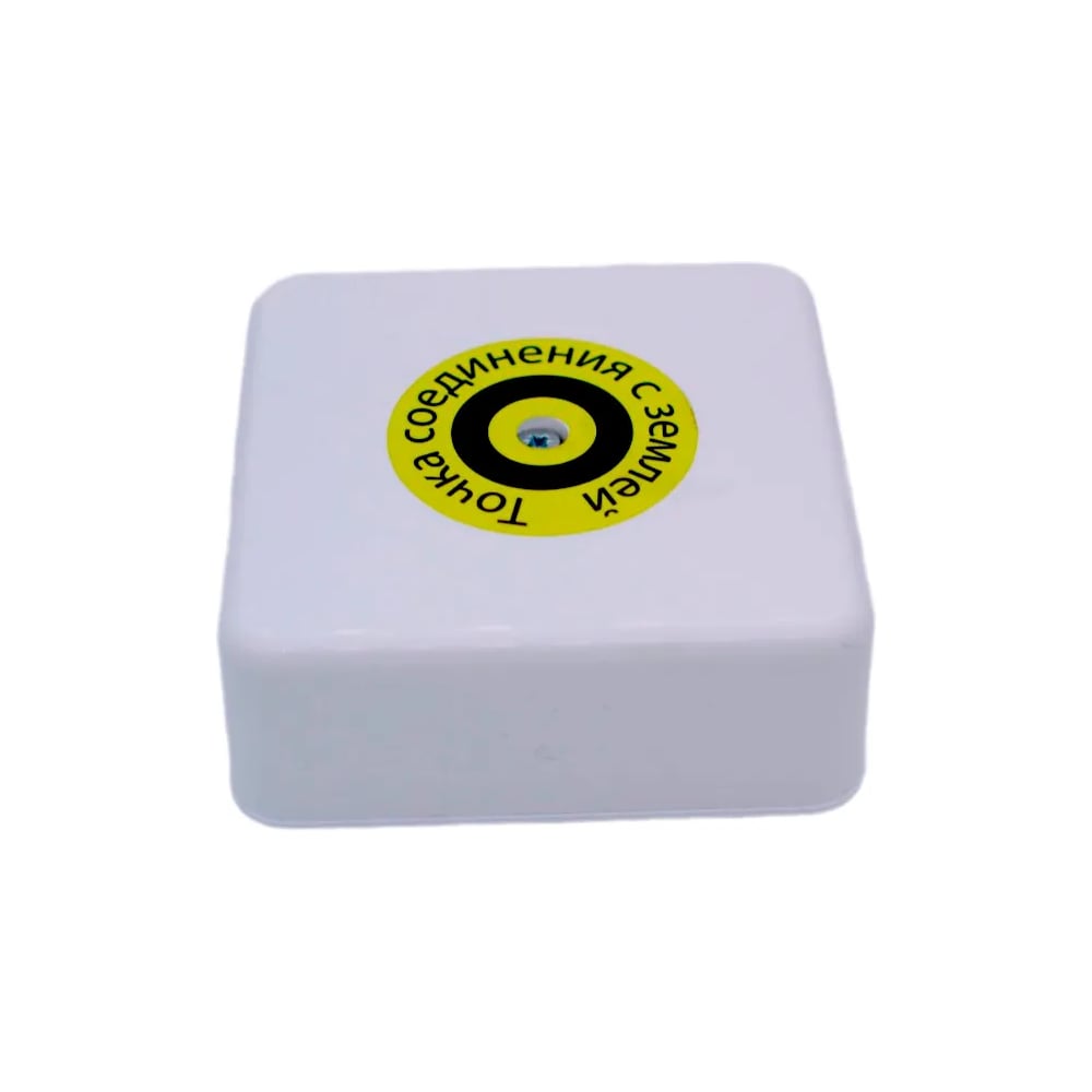 Изображение товара Соединительная колодка НПО ДиОД 75х75х28мм для заземления, ABS пластик