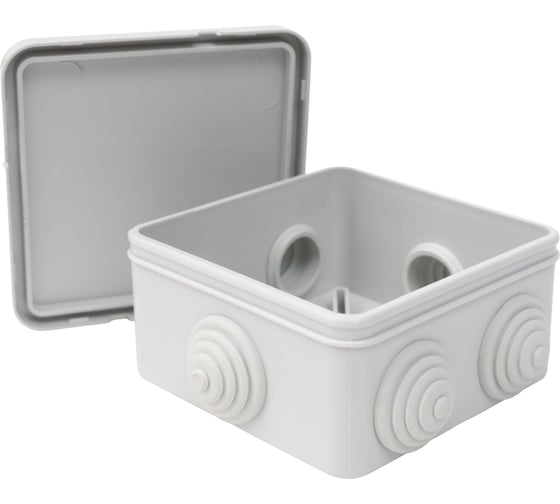 Изображение товара Коробка распределительная Gigant о.п 85х85х40, 6 выходов, 44006-1GI