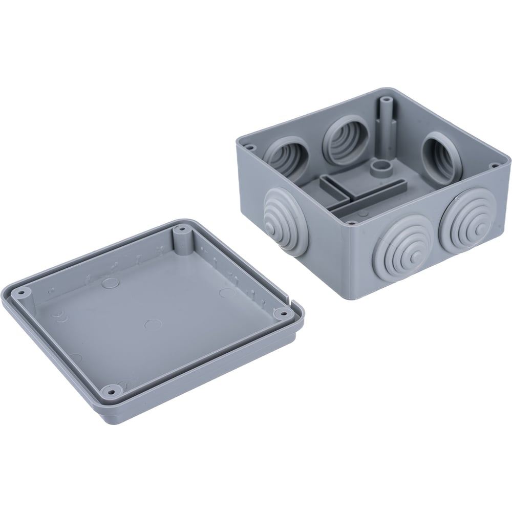 Изображение товара Gigant Коробка распределительная о.п 100х100х55, 6 выходов, IP55, 44037-1GI