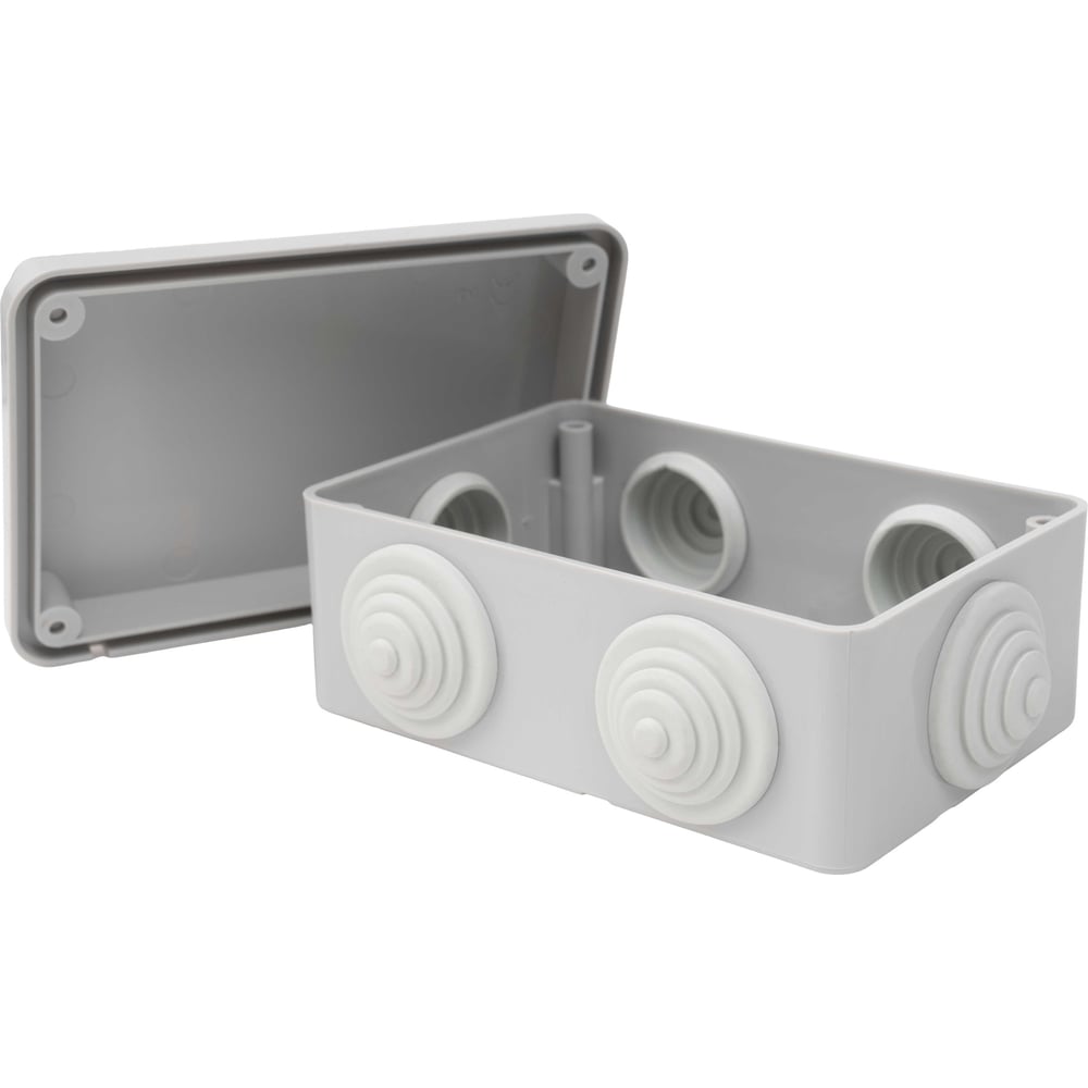 Изображение товара Коробка распределительная Gigant 120х80х50 6 выходов IP55 44008-1GI