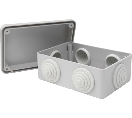 Изображение товара Gigant Коробка распределительная о.п 120х80х50, 6 выходов, IP55, 44008-1GI