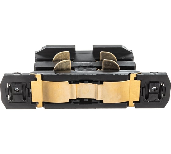 Изображение товара Коннектор для трехфазного шинопровода ЭРА STR-30-B-CN-I типа I, прямой, внутренний, черный Б0049720