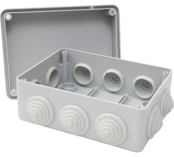 Изображение товара Gigant Коробка распределительная о.п 150х110х70, 10 выходов, IP55, 44009-1GI