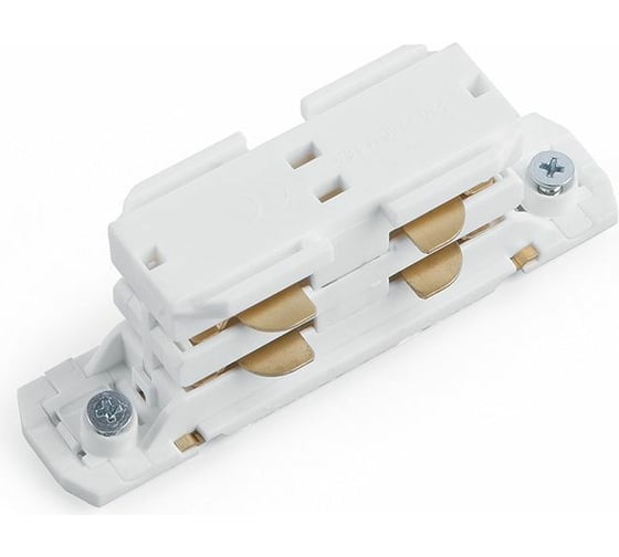 Изображение товара Коннектор для трехфазного шинопровода ЭРА STR-30-W-CN-I типа I прямой, внутренний, белый Б0049695